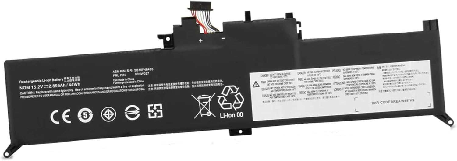 akku für 00HW026 00HW027 Lenovo ThinkPad Yoga 260 01AV432 01AV433 SB10F46464 SB10F46465 SB10F97589