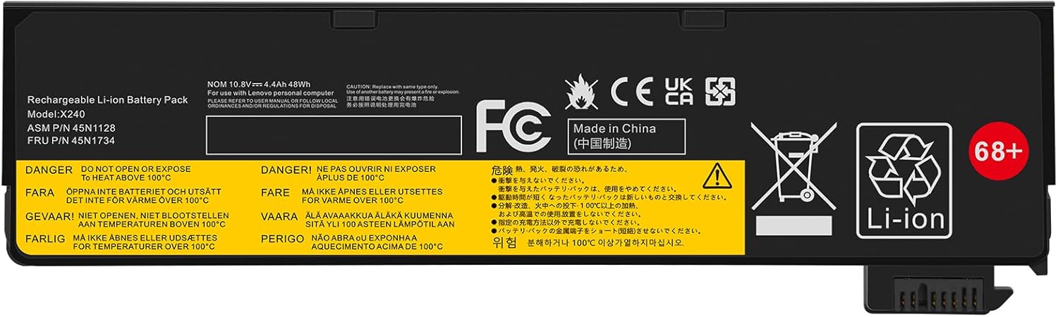 (Bild für) 45N1127 45N1126 Lenovo ThinkPad X240 T440 T450s X250 T440s T460 T450 T550 X260 X270 T470p L450 T440s T440 W55 0s 0s L470 T440s T460p akku
