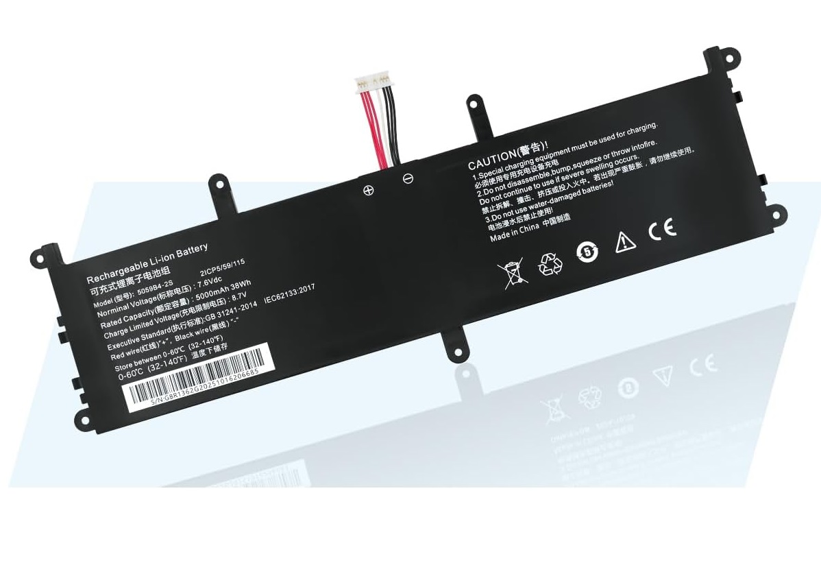 (Bild für) 5059B4-2S Chuwi GemiBook 13.3 Inch CWI528, Pro 14 CWI529 7.6V 38Wh akku