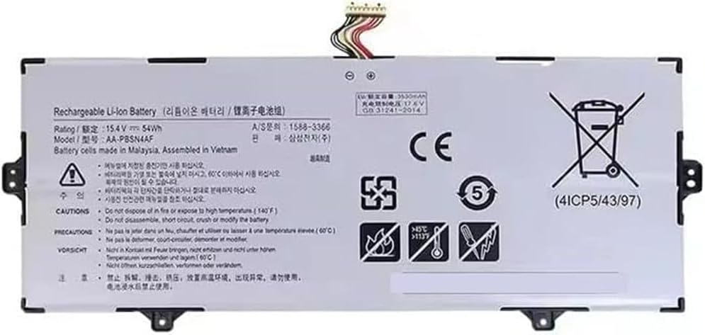 (Bild für) AA-PBSN4AF AAPBSN4AF Samsung Notebook 9 Pen 13 Inch NP930SBE NT930SBE akku