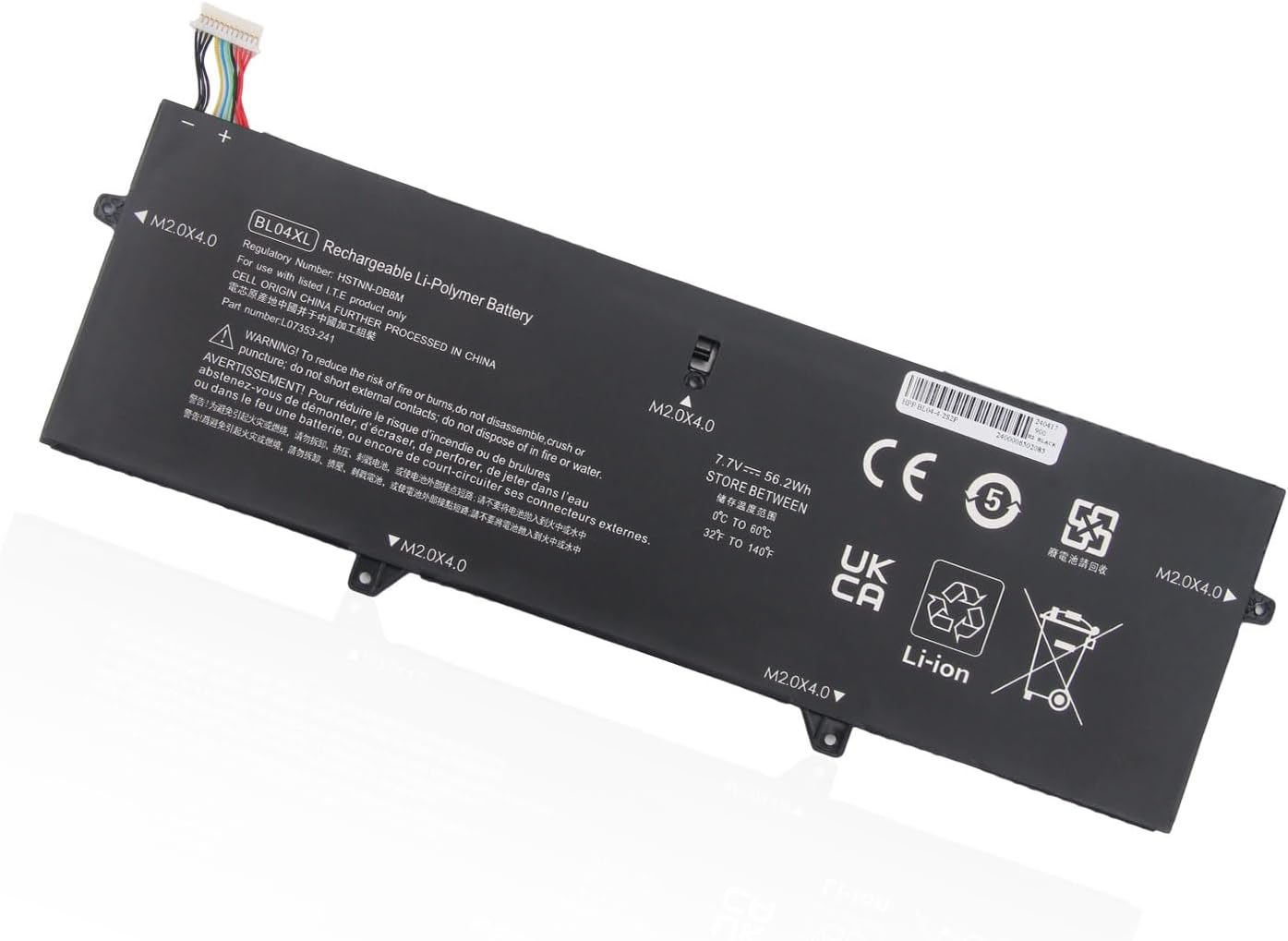 (Bild für) BL04XL HP EliteBook X360 1040 G5 G6 i5-8350U i7-8550U i5-8365U i7-8565U i7-8650U akku