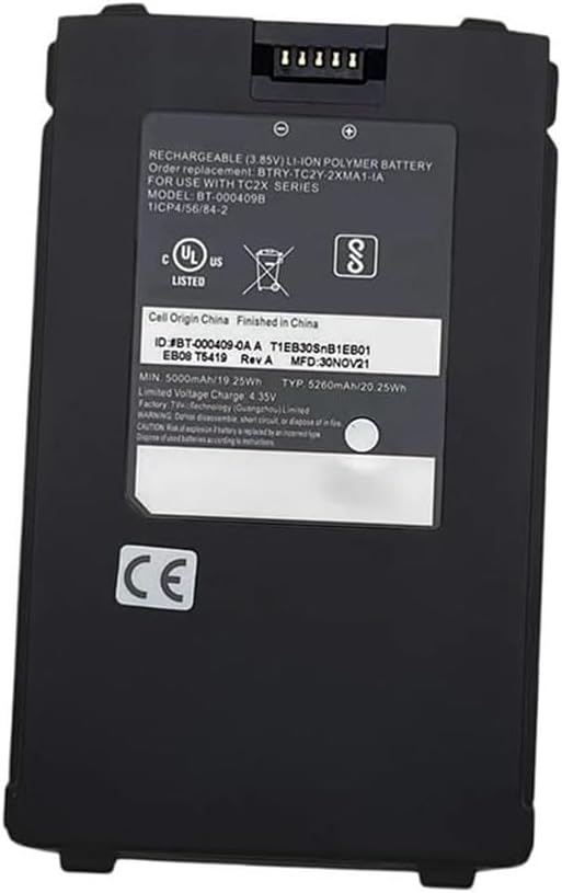 (Bild für) BT-000409A BTRY-TC2Y-1XMA1-01 Zebra TC21 TC26 akku