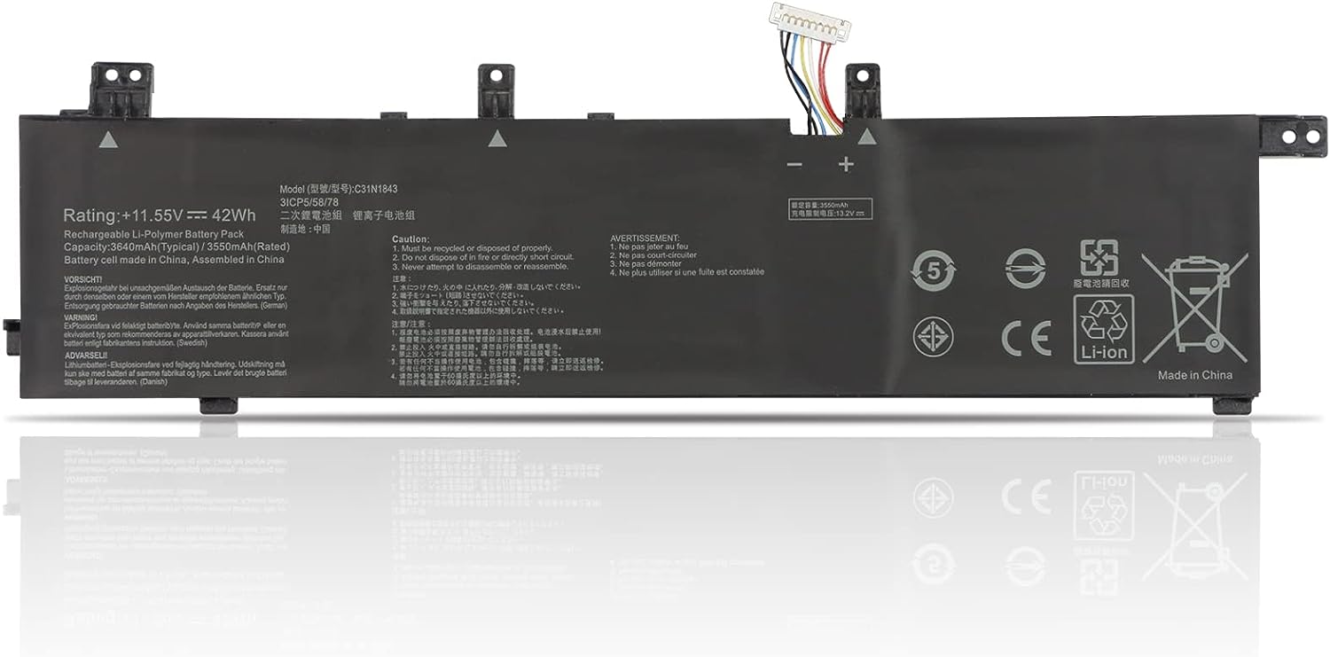 akku für C31N1843 Asus VivoBook S14 S15 X532FLC S4333 EB025T EB055T EB064T S532FA-DB55 S532FA-DH55