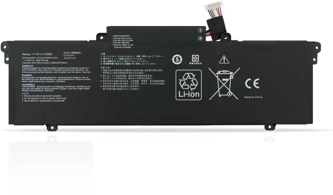 (Bild für) C31N1914 Asus ZenBook 13 UX425UG, ExpertBook B7 Flip B74 02FEA b7402fea-l90074r, B5402FBA akku