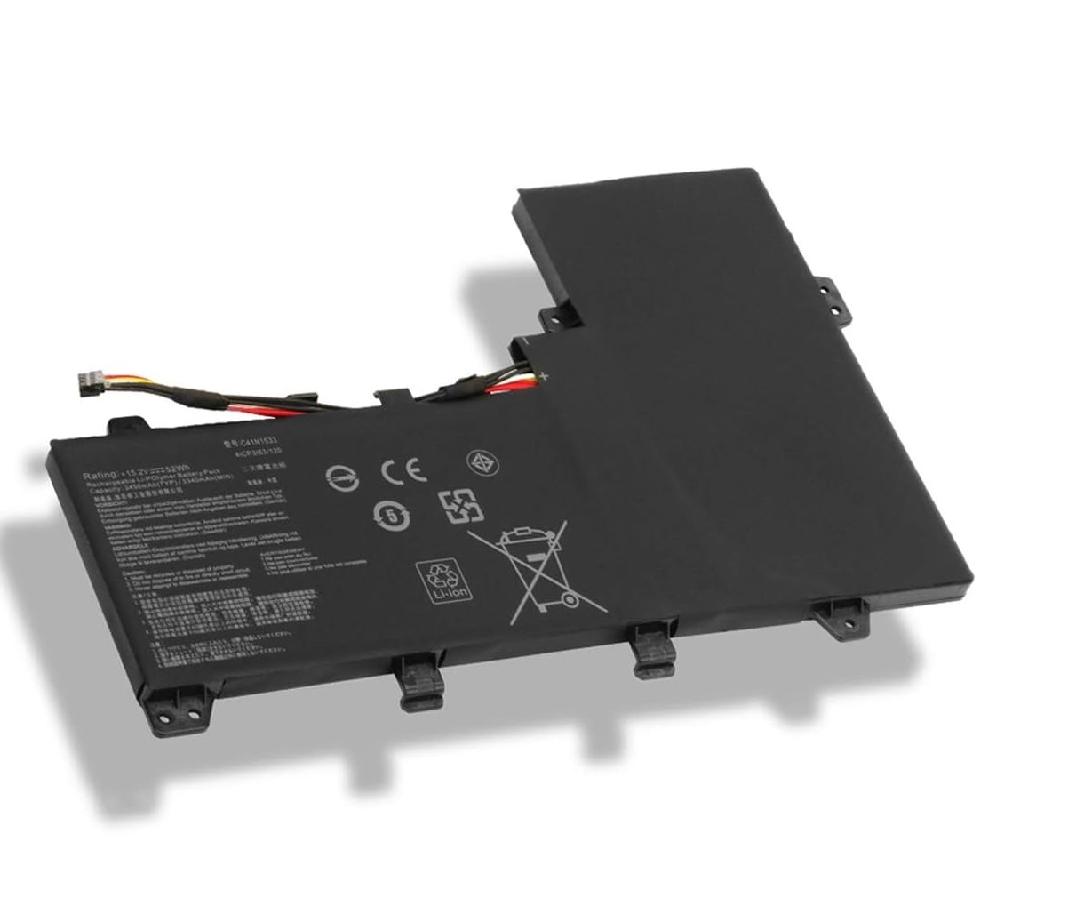 akku für C41N1533 Asus Q524U Q534U Q534UX BHI7T19 BI7T22 15.08V akku für C41N1533 Asus Q524U Q534U Q534UX BHI7T19 BI7T22 15.08V