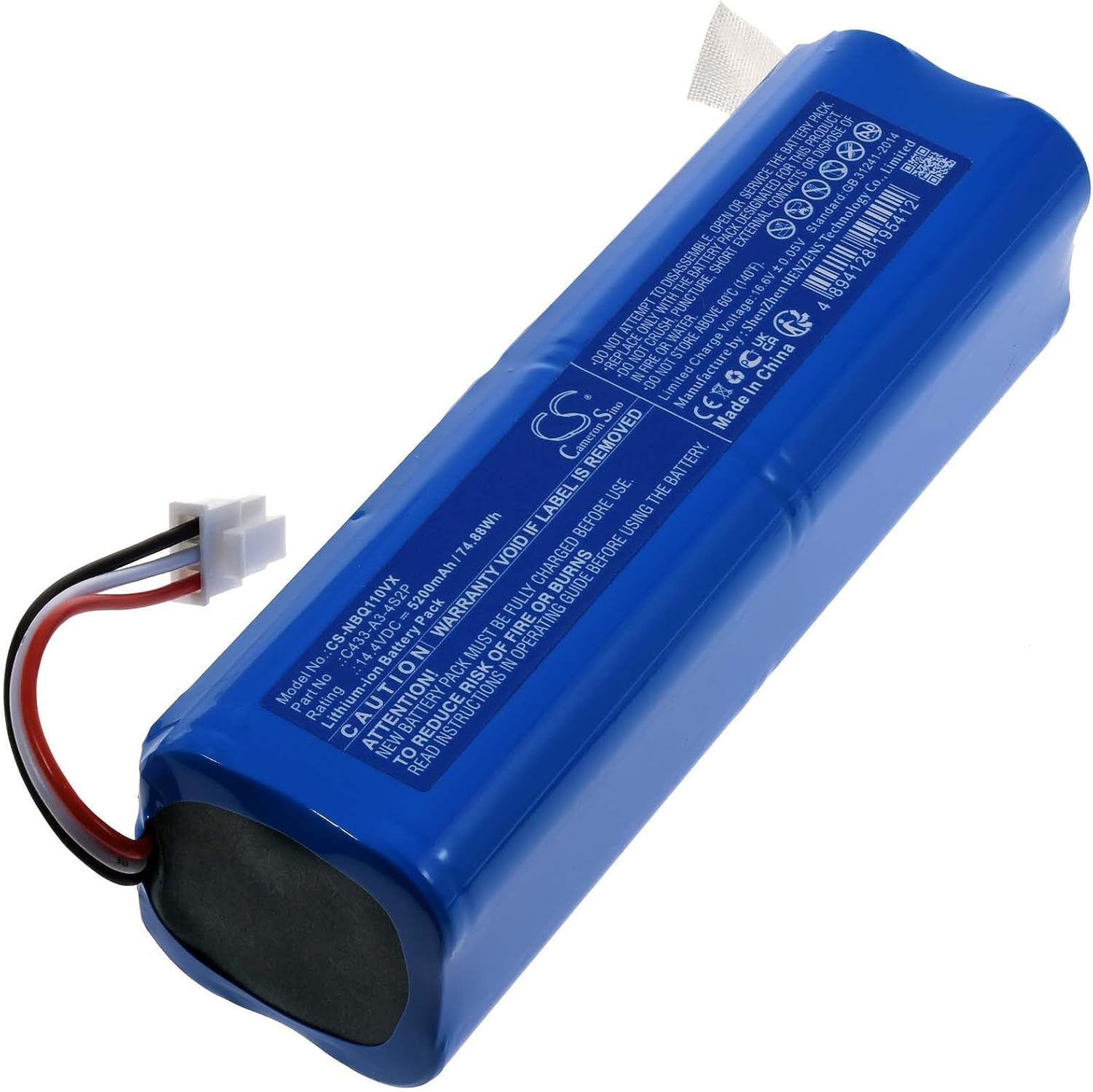 (Bild für) ECOVACS Deebot 900,700,M88,DE33,DE35,DG710,DG716,Deebot OZMO 610,901,902 akku