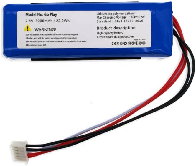 (Bild für) 7.4V 3000mAh CP-HK06 GSP1029102 01 Harman/Kardon Go Play, Go Play Mini, GO+ Play akku