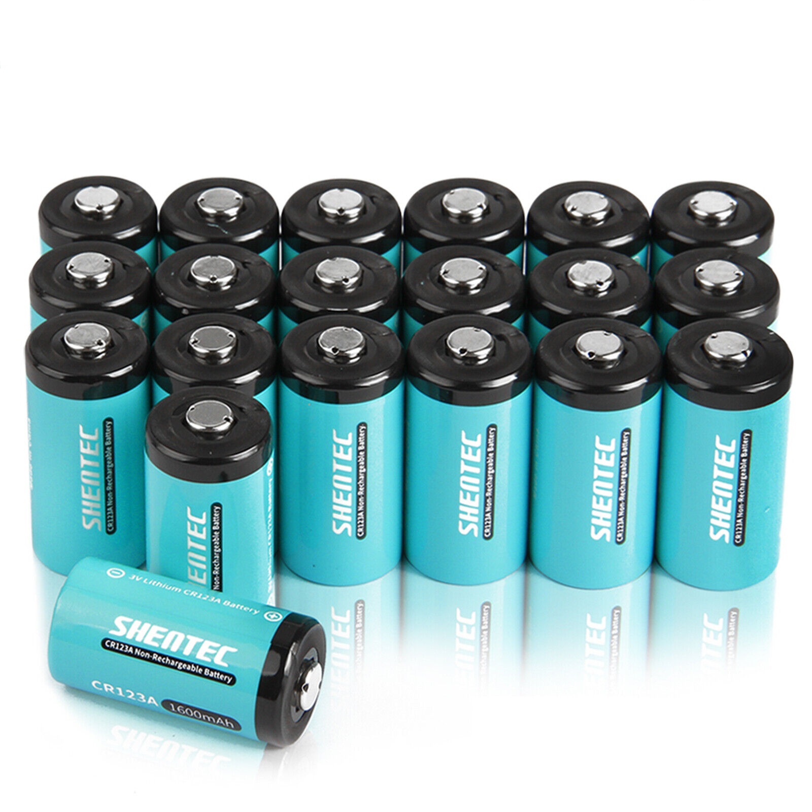 akku für 20pcs 1600mAh 3V CR123A 16340 CR123 DL123A