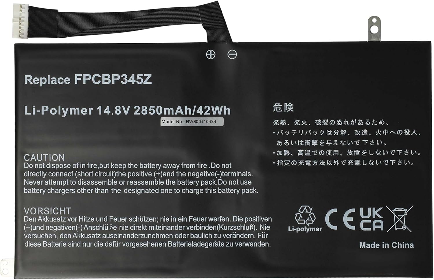 (Bild für) FMVNBP219 FPCBP345Z FPB0280 Fujitsu LifeBook UH572 UH552 Ultrabook akku