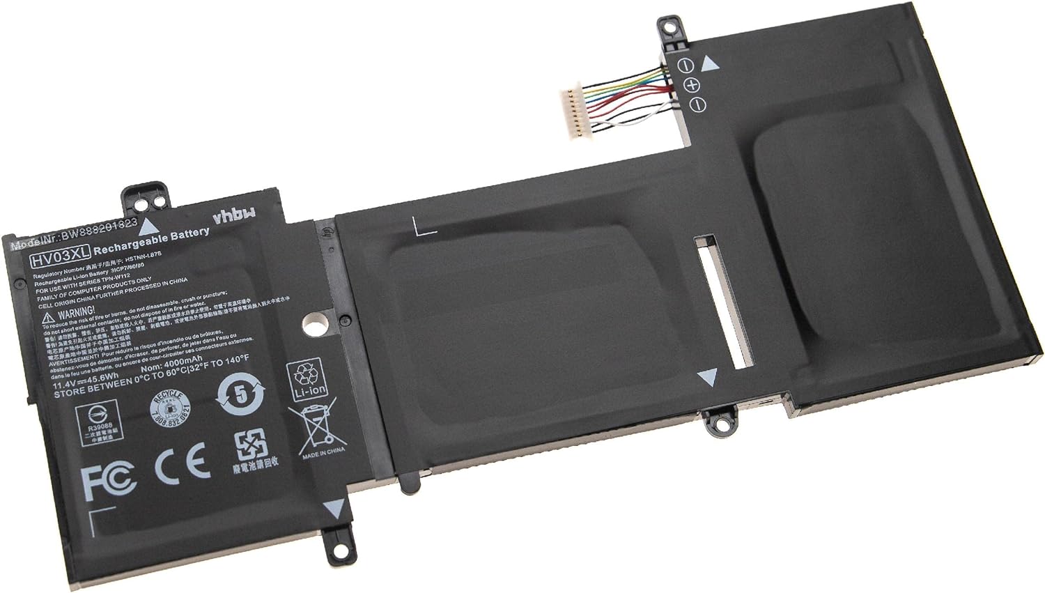 (Bild für) HV03XL HP X360 310 G2 HSTNN-LB7B TPN-W112 818418-421 817184-005 akku