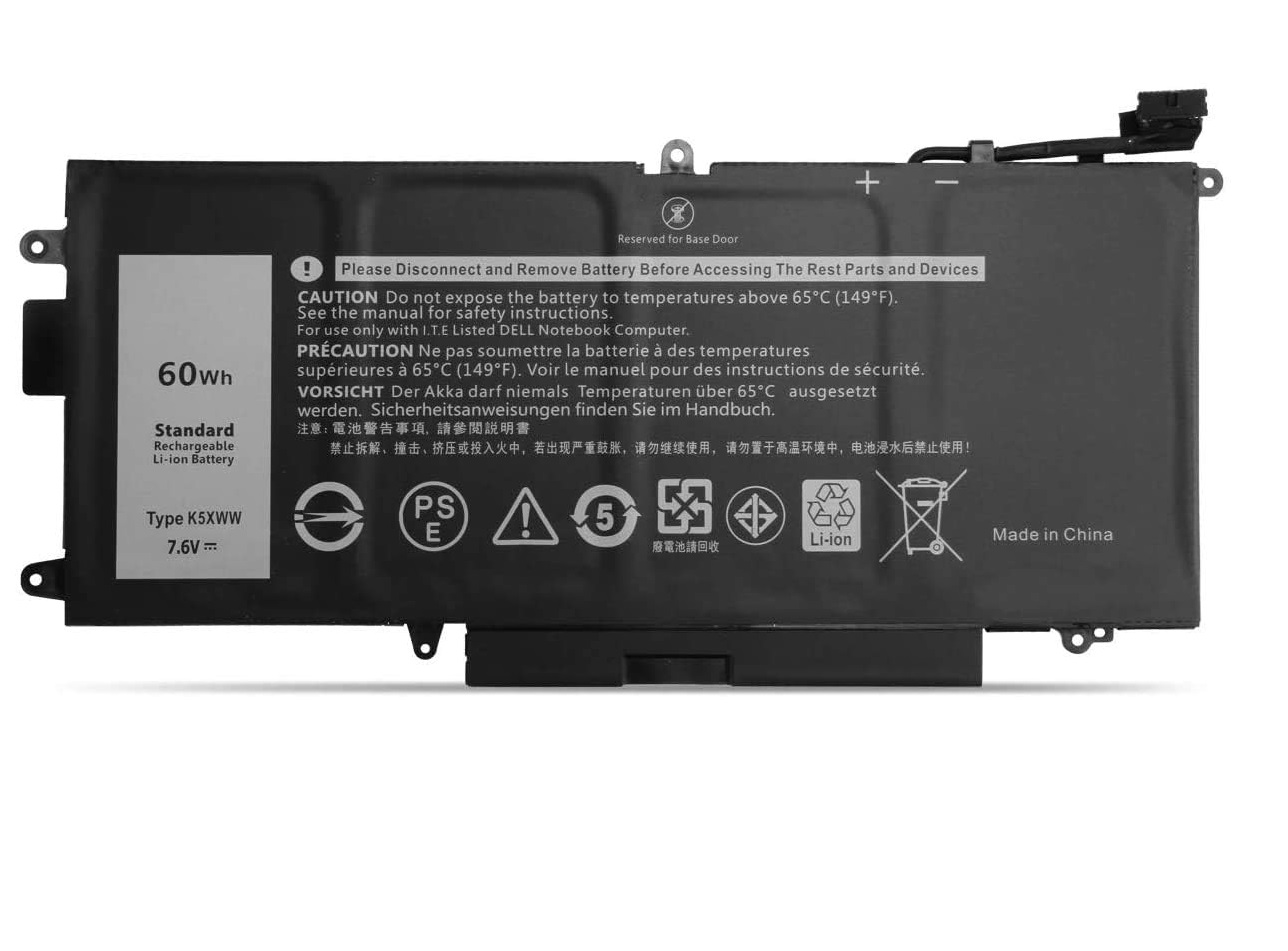(Bild für) 7.6V 60Wh K5XWW Dell Latitude 5289 7389 7390 E5289 P29S001 P29S002 2-in-1 akku