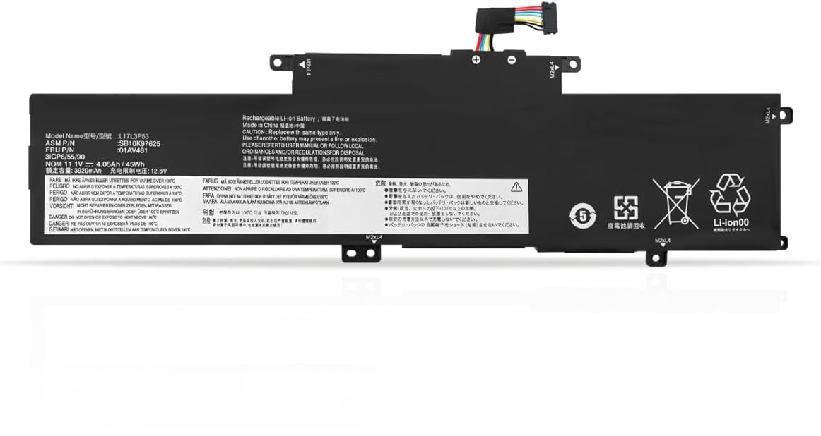 (Bild für) L17L3P53 L17C3P53 L17M3P55 Lenovo ThinkPad L380 L390 Yoga S2 2018 3rd Gen 3 20M5 20M6 20M7 20M8 20NR 20NS 20NT 20NU akku