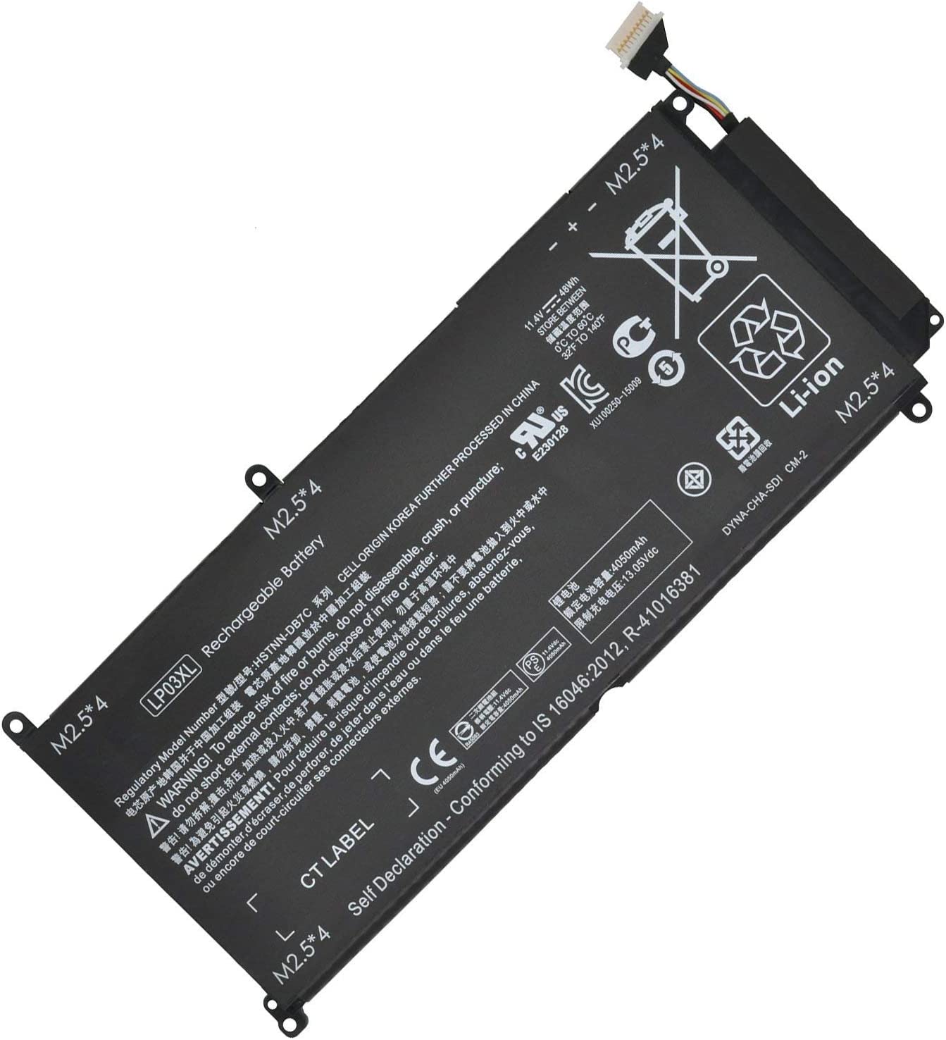 akku für HP LP03XL Envy M6-P M6-P113DX M6-P 013DX 15T-AE 15T-AE000