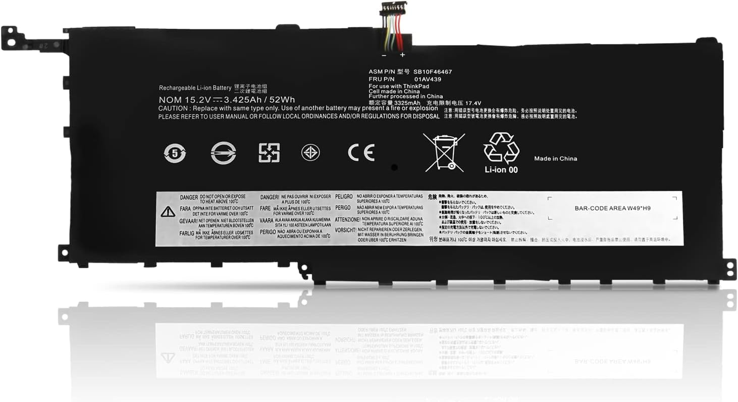 (Bild für) SB10K97566 00HW028 Thinkpad X1 Carbon 4th Gen 4 2016 ThinkPad X1 Yoga Gen1 Gen2 akku